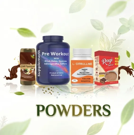 Nutritional Powders, Protein Blends & Pre-Workout