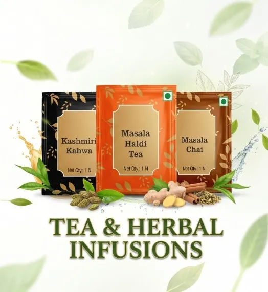 Herbal Tea Blends & Sachet Packaging