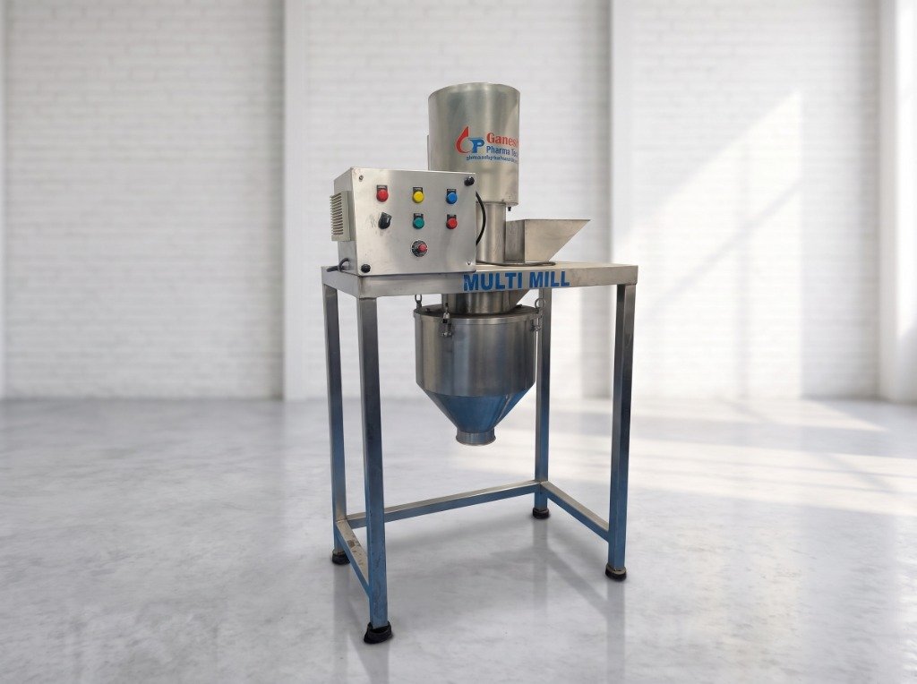Industrial Stainless Steel Multi Mill - Improva Herbal Products
