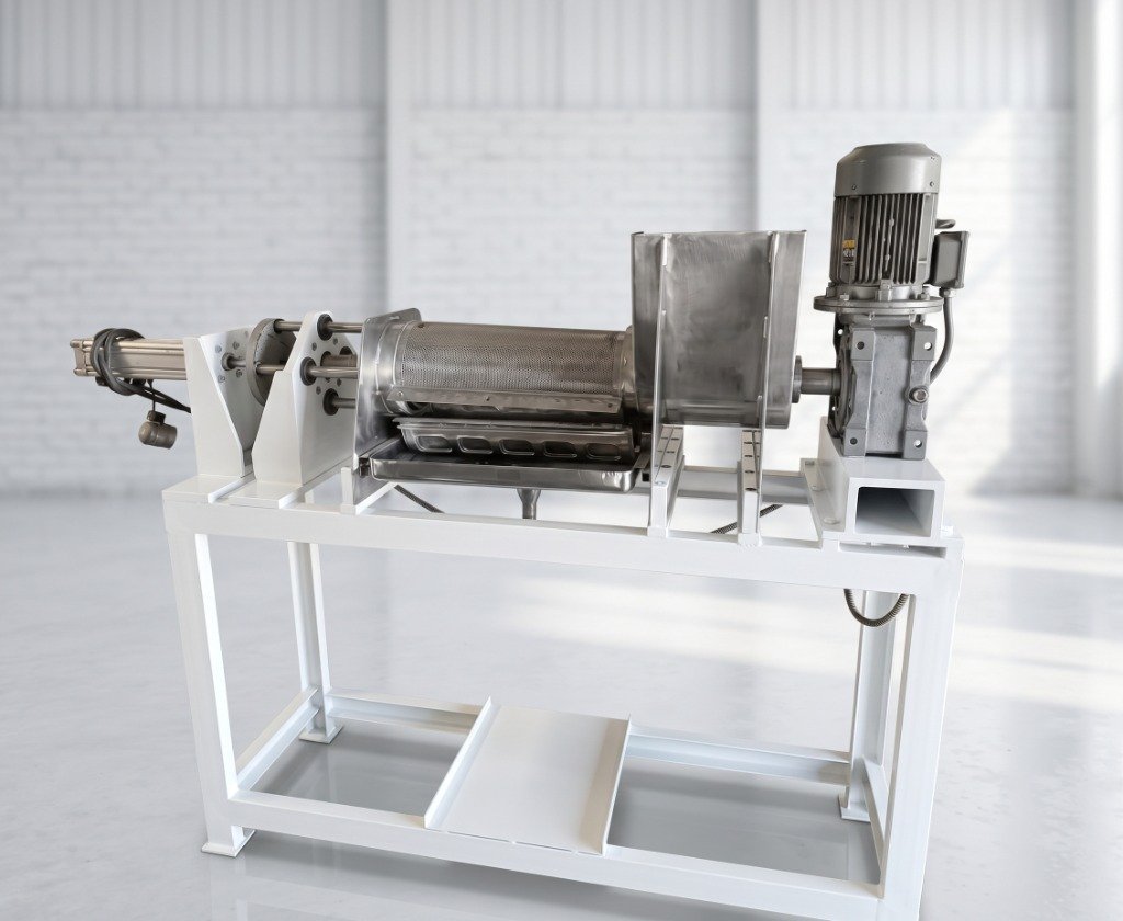 Industrial Screw Press Extractor - Improva Herbal Products