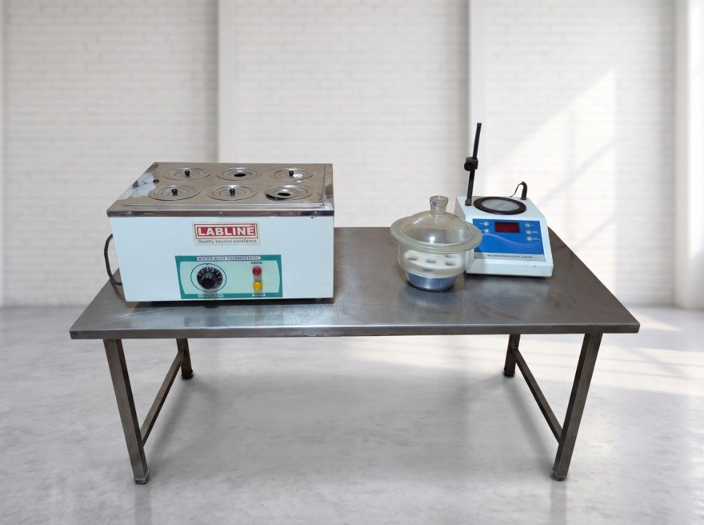 Thermostatic Water Bath and Digital Colony Counter - Improva Herbal Products