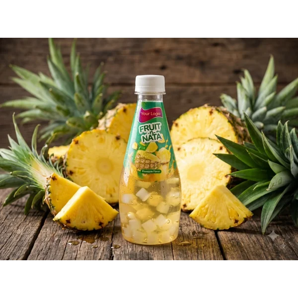 Fruit-n-NATA Pineapple Juice