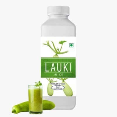Excrated single component vegetable juice lauki